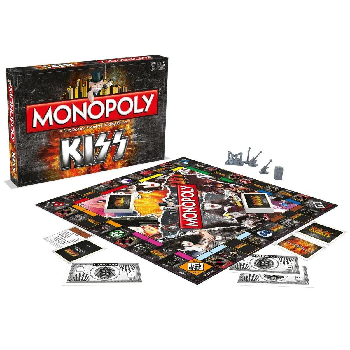 KISS Rock Band Monopoly